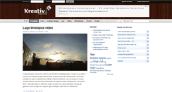 Desktop Screenshot of kreativ1.no